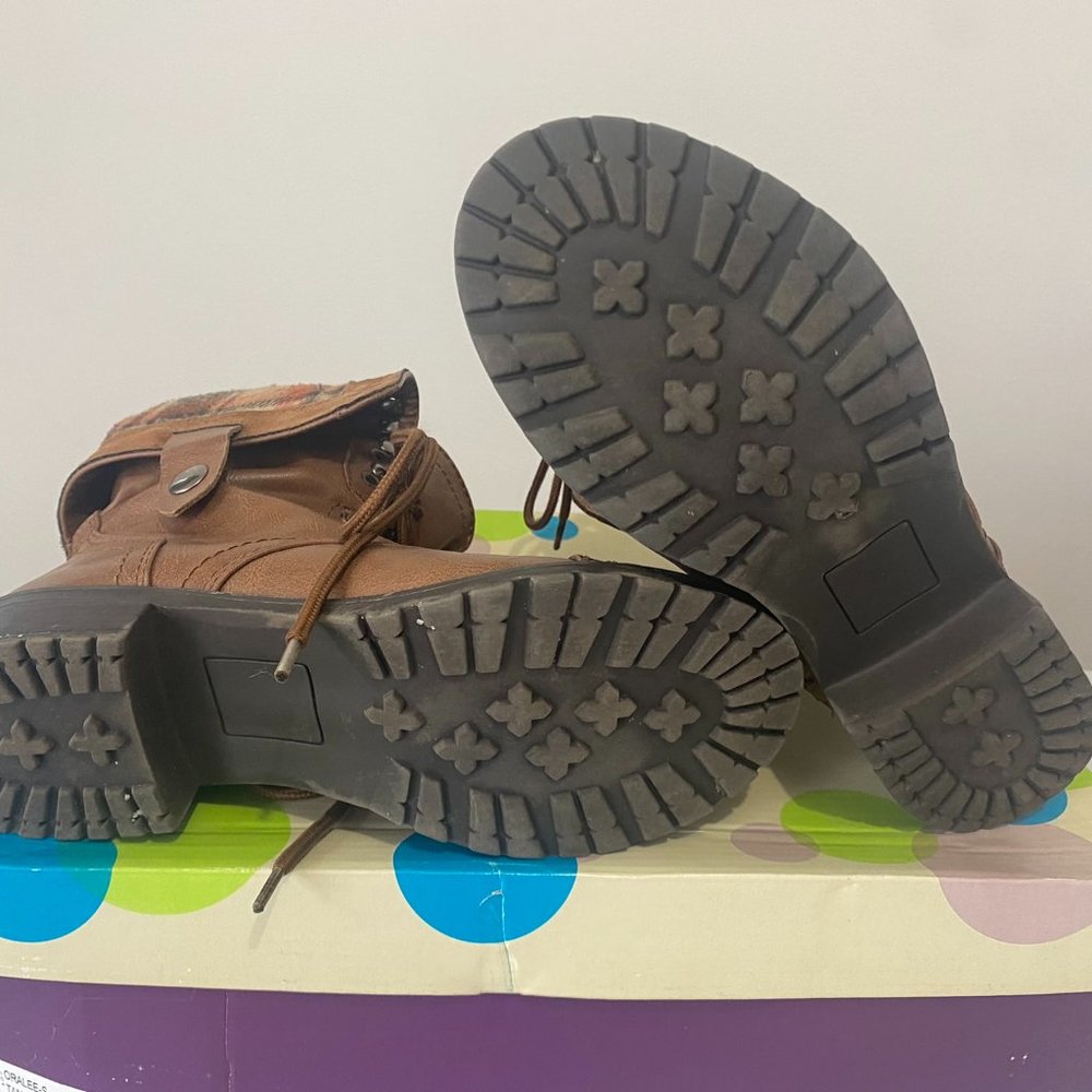 Women's tan soda boots - Picture 2 of 3